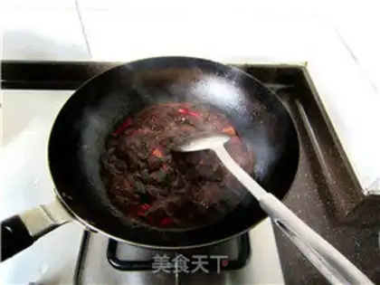 Make Red-burned fish tails step 15