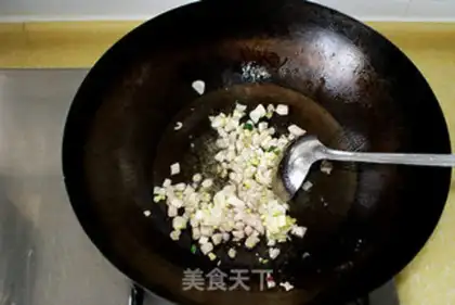 Make Soybeans and seafood step 4