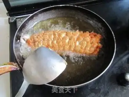 Make Orange cornfish step 7