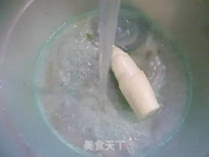 Make White eggs and watermelon peels step 6