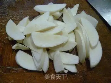 Make White eggs and watermelon peels step 7