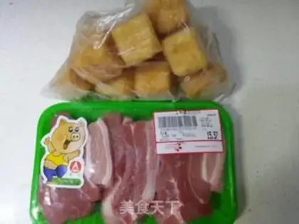 Make Soy tofu step 0