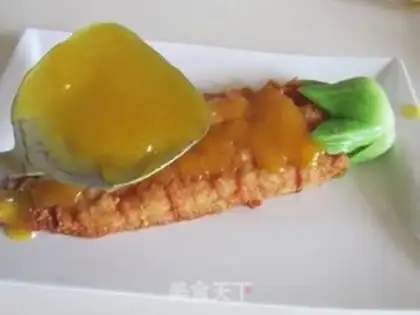 Make Orange cornfish step 11