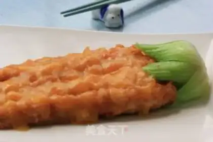 Make Orange cornfish step 12