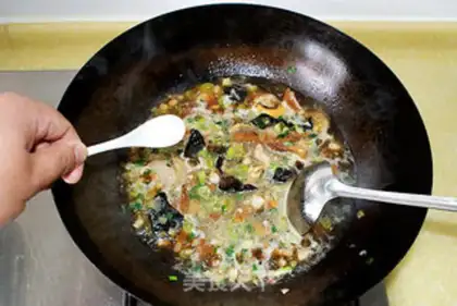 Make Soybeans and seafood step 10