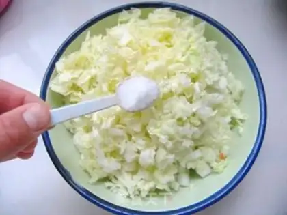Make Cabbage and sweet corn steam step 2