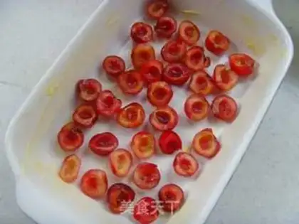 Make French cherry pudding step 4