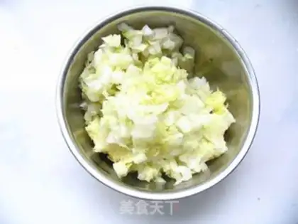 Make Cabbage and sweet corn steam step 4