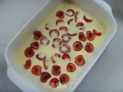 Make French cherry pudding step 6
