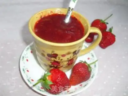 Make Strawberry sauce step 6
