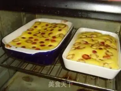 Make French cherry pudding step 8