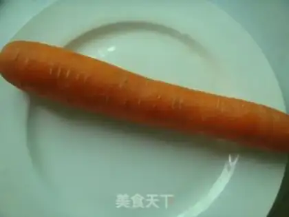 Make Sugar bun carrots step 0
