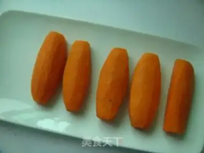 Make Sugar bun carrots step 3