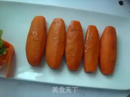 Make Sugar bun carrots step 6