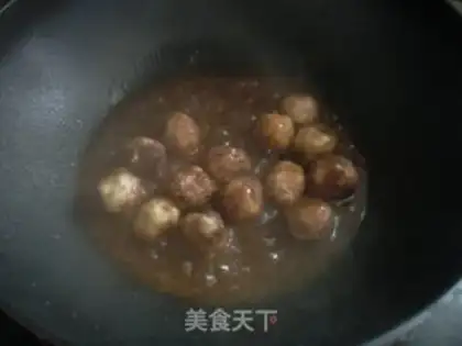 Make Cheese juice and gold balls step 10