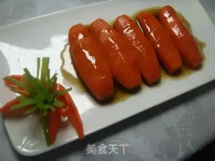 Make Sugar bun carrots step 8