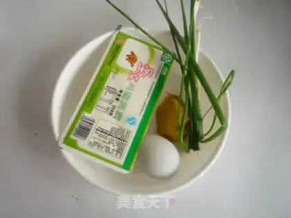 Make Eggs and tofu step 0
