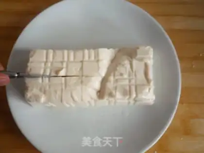 Make Eggs and tofu step 2