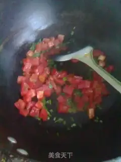 Make Tomato cucumber omelet soup step 2
