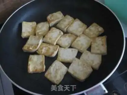 Make Hot cabbage tofu step 4