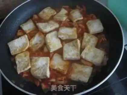 Make Hot cabbage tofu step 9