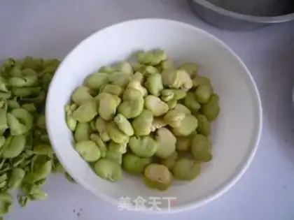 Make Onion-fruit beans step 1