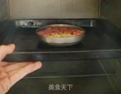 Make Angry little bird rice pizza step 3