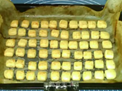 Make Milk grid cookies step 14
