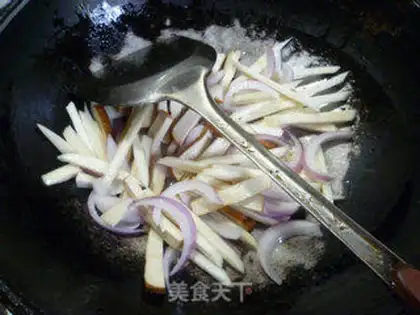 Make Onions dry and white step 8