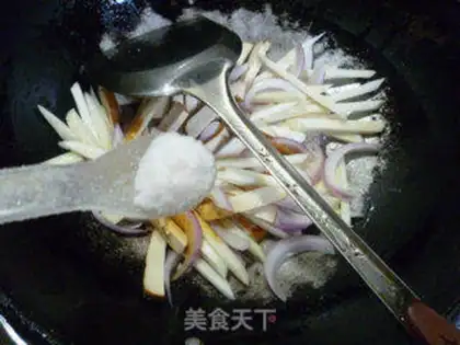 Make Onions dry and white step 10