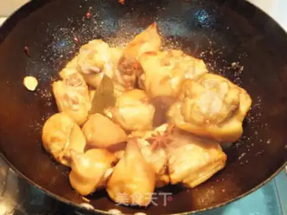 Make Soy pig hoofs step 6
