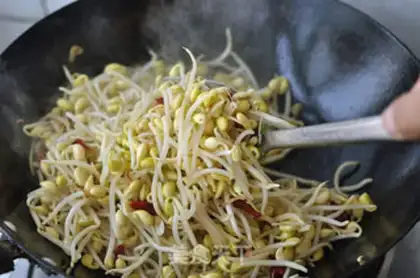 Make Dry bean sprouts step 6