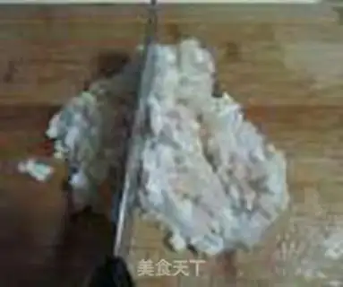 Make Five-colour fish silk soup step 1