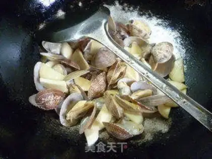 Make ♪ White and fried clams ♪ step 15