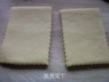 Make Old hair cookies step 4