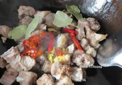 Make Bamboo burn the ribs step 8
