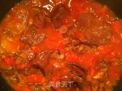 Make Tomato oxen with potatoes step 4