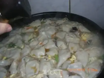 Make Wood mushroom meat step 15