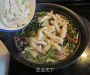 Make Five-colour fish silk soup step 10