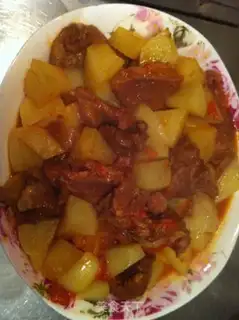 Make Tomato oxen with potatoes step 7