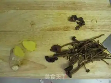 Make Tea, mushroom, bone soup step 3