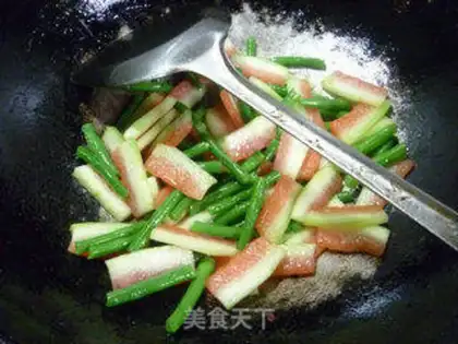 Make Watermelon leather with beans step 11