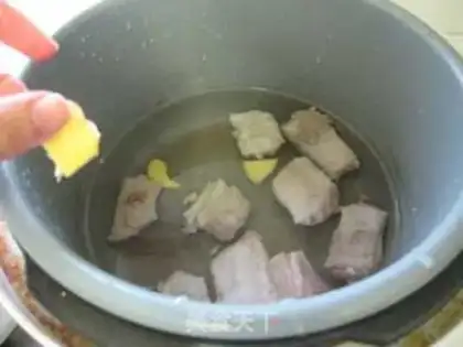 Make Tea, mushroom, bone soup step 5