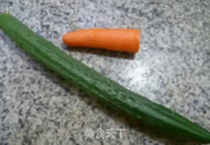 Make The cucumber platter step 0