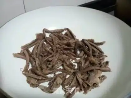 Make Spicy hands tore beef step 4