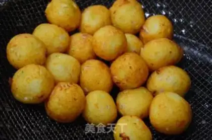 Make Sugar Jelly Potato Ball step 5