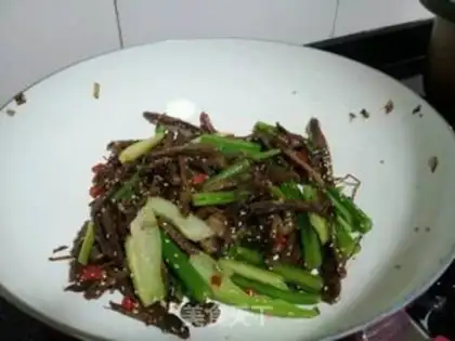 Make Spicy hands tore beef step 7