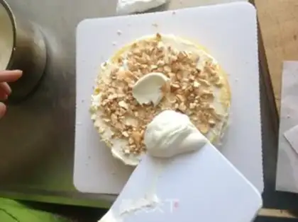 Make Cherry basket birthday cake step 10