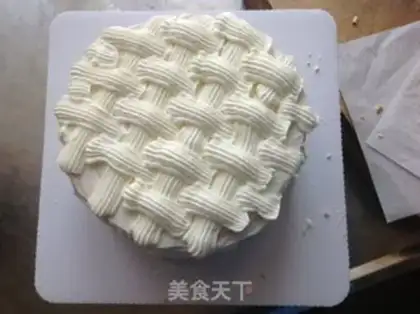 Make Cherry basket birthday cake step 11