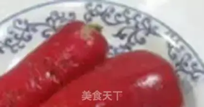 Make Sugar and radish step 0